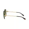 Tory Burch TY6111-334371 moteriški akiniai nuo saulės, tamsaus havano rėmelis, rudi gradientiniai lęšiai, 56/16/140 mm