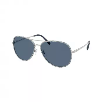 Tory Burch TY6114-32744L moteriški akiniai nuo saulės Dark Havana rudi gradientiniai 60mm