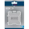 „Bosch Accessories 2608522565“ „Pick and Click“ smulkių detalių dėžutė M, uždaroma, juoda/raudona