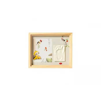 Tiny Love Simple Wooden Frame kūdikio rankyčių ir pėdučių atspaudų rinkinys