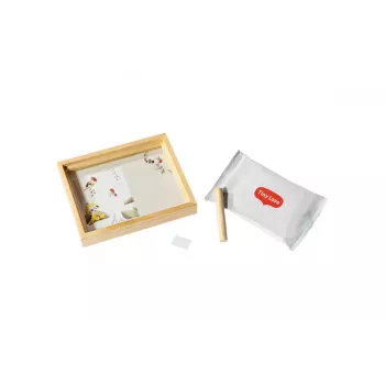 Tiny Love Simple Wooden Frame kūdikio rankyčių ir pėdučių atspaudų rinkinys
