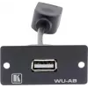 Kramer WU-AB modulinis įsegamasis įdėklas USB Type A female-female juodas 85-0118399
