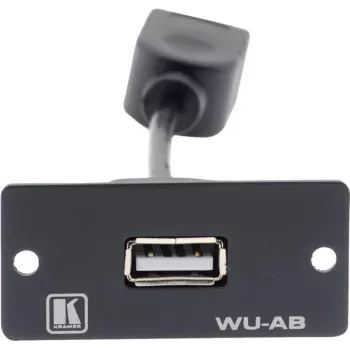 Kramer WU-AB modulinis įsegamasis įdėklas USB Type A female-female juodas 85-0118399