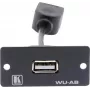 Kramer WU-AB modulinis įsegamasis įdėklas USB Type A female-female juodas 85-0118399