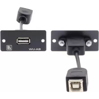 Kramer WU-AB modulinis įsegamasis įdėklas USB Type A female-female juodas 85-0118399