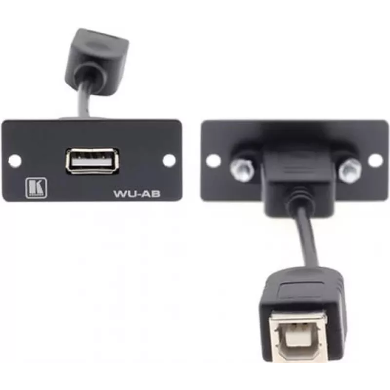 Kramer WU-AB modulinis įsegamasis įdėklas USB Type A female-female juodas 85-0118399
