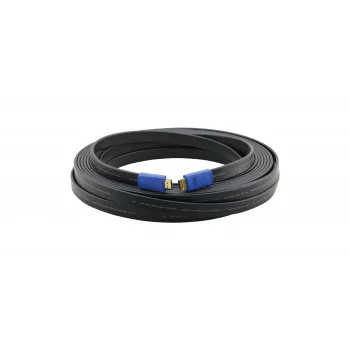 Kramer C-HM/HM/FLAT/ETH-3 High Speed HDMI kabelis su Ethernet, 0,91 m, plokščias, juodas 97-01014003