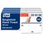 Tork Advanced H3 Z-Fold popieriniai rankšluosčiai, 2 sluoksnių, balti (290258) – 3750 rankšluosčių