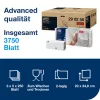 Tork Advanced H3 Z-Fold popieriniai rankšluosčiai, 2 sluoksnių, balti (290258) – 3750 rankšluosčių