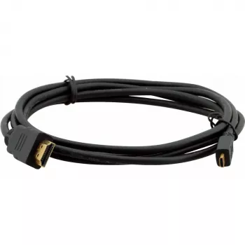 Kramer C-HM/HM/A-D-10 didelės spartos HDMI kabelis su Ethernet, Micro HDMI į HDMI, 3 m, 4K@60Hz, juodas 97-01116010