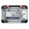 Bosch 2608594426 Progressor for Wood and Metal 11 dalių kiaurymių pjūklų rinkinys (20-76 mm) su Power Change adapteriais ir centravimo grąžtais
