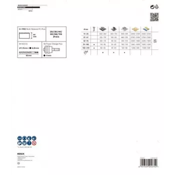 Bosch Progressor medienai ir metalui skirtų kiaurymių pjūklų rinkinys, 7 dalys, 20-114 mm skersmuo, Power Change įtvaras, HSS bimetalinis, su dėklu 2608594431