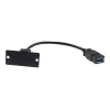 Kramer Electronics WU-CA(B) USB-C praėjimo modulis, juodas 80-00026499