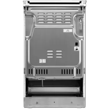 Electrolux LKK560010X 600 serijos laisvai stovinti dujinė viryklė su elektrine orkaite, juoda, 50 cm