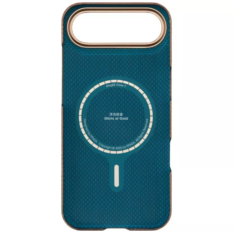 PITAKA Ultra-Slim MagSafe dėklas iPhone Air Golden Glint