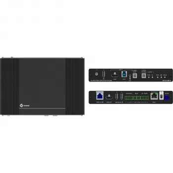 Kramer Electronics EXT3-21-XR-TR HDMI AV+ USB+ GE 2 krypčių PoE išmanusis siųstuvas ir 2x1 perjungiklis imtuvas (50-80584090)