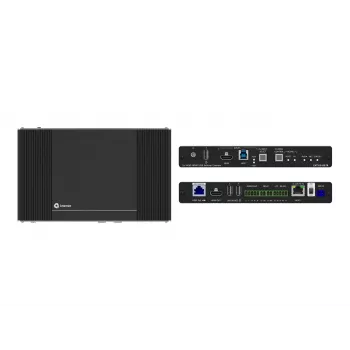 Kramer Electronics EXT3-21-XR-TR HDMI AV+ USB+ GE 2 krypčių PoE išmanusis siųstuvas ir 2x1 perjungiklis imtuvas (50-80584090)