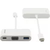 Kramer ADC-U31C/M1 USB-C į VGA adapteris, baltas 99-97210003