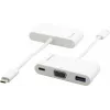 Kramer ADC-U31C/M1 USB-C į VGA adapteris, baltas 99-97210003