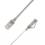 LinkIT Flat U/UTP Cat6A pilkas 2,5 m tinklo kabelis UTP-FL6A-00250-GY