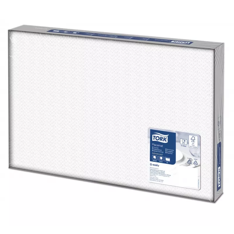 Tork Advanced balti padėkliukai 27 x 42 cm, 500 vnt. (474539)