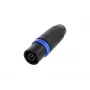 Neutrik NLT4MXX-BAG 4 polių speakON garsiakalbio kabelio jungtis, juoda