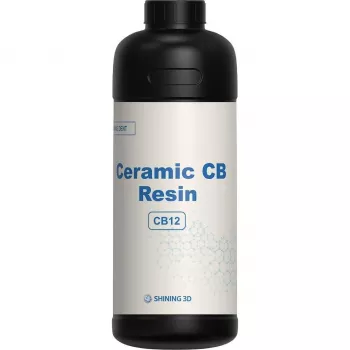 SHINING 3D CERAMIC C&B CG12-A1 0,5 kg 3D spausdinimo derva vainikėliams ir tiltams M00004731