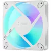 Fractal Design Dynamic 3-12 Reverse RGB White korpuso ventiliatorius, 120mm, PWM, ARGB, Reverse Blade FD-F-DR3-1205