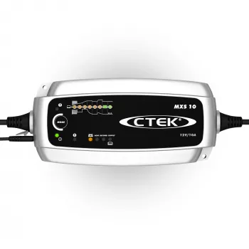 CTEK MXS 10 CIC EU 40-215 automatinis akumuliatorių įkroviklis 12V 10A IP65 švino-rūgštiniams akumuliatoriams