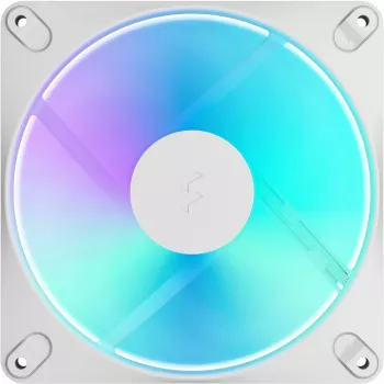 Fractal Design Dynamic 3-14 RGB White 140 mm PWM korpuso ventiliatorius FD-F-DR3-1402