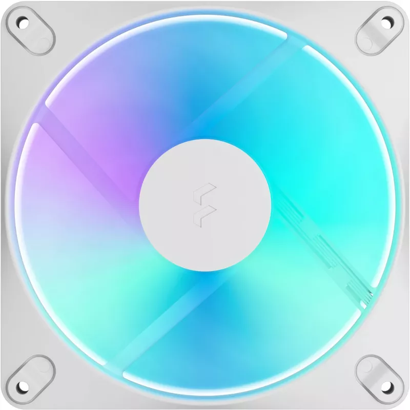 Fractal Design Dynamic 3-14 RGB White 140 mm PWM korpuso ventiliatorius FD-F-DR3-1402