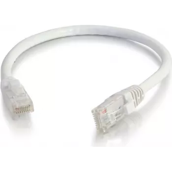 C2G 0,5 m Cat6 Snagless UTP Ethernet komutacinis kabelis, baltas 83485