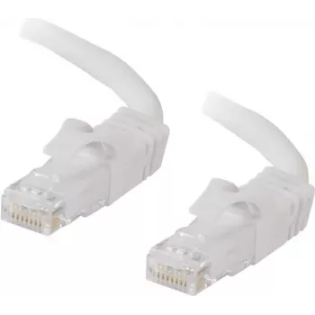 C2G 0,5 m Cat6 Snagless UTP Ethernet komutacinis kabelis, baltas 83485