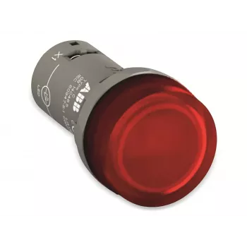 ABB CL2-502R Signalizacijos lemputė, raudona, 24V AC/DC, LED, 22mm 1SFA619403R5021