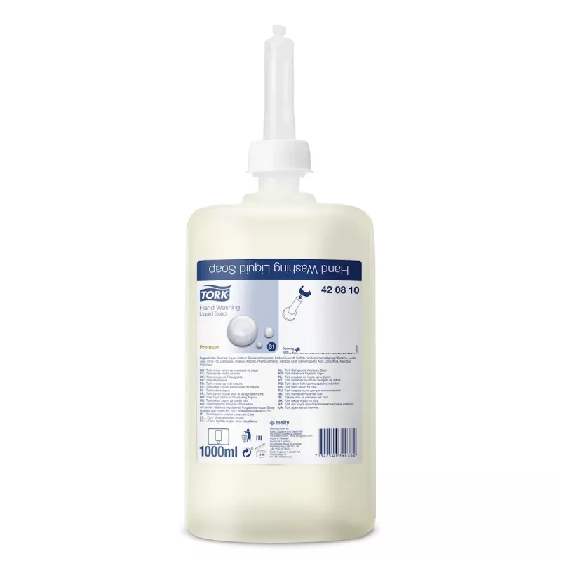 TORK S1 Premium skystas rankų muilas 1 l, 1 vnt. (420810)