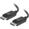 C2G 10,0 m DisplayPort kabelis su fiksatoriais, vyriškas-vyriškas, 4K 60Hz, juodas 84405