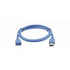Kramer C-USB3/MICROB USB 3.2 Gen 1 kabelis, USB-A į Micro-USB B, 1,8 m, mėlynas 96-02356006