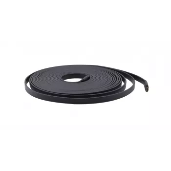 Kramer C-HM/HM/FLAT/ETH-50 High-Speed HDMI kabelis su Ethernet, plokščias, 15,2 m, juodas 97-01014050
