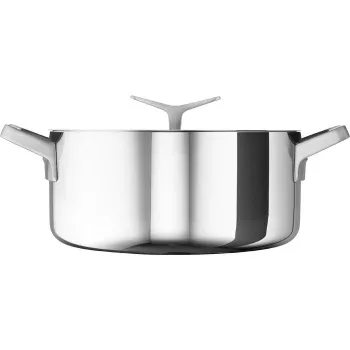 Electrolux Infinite Chef 3L puodas su dangčiu, nerūdijantis plienas, tinka indukcijai, atsparus orkaitei iki 250°C