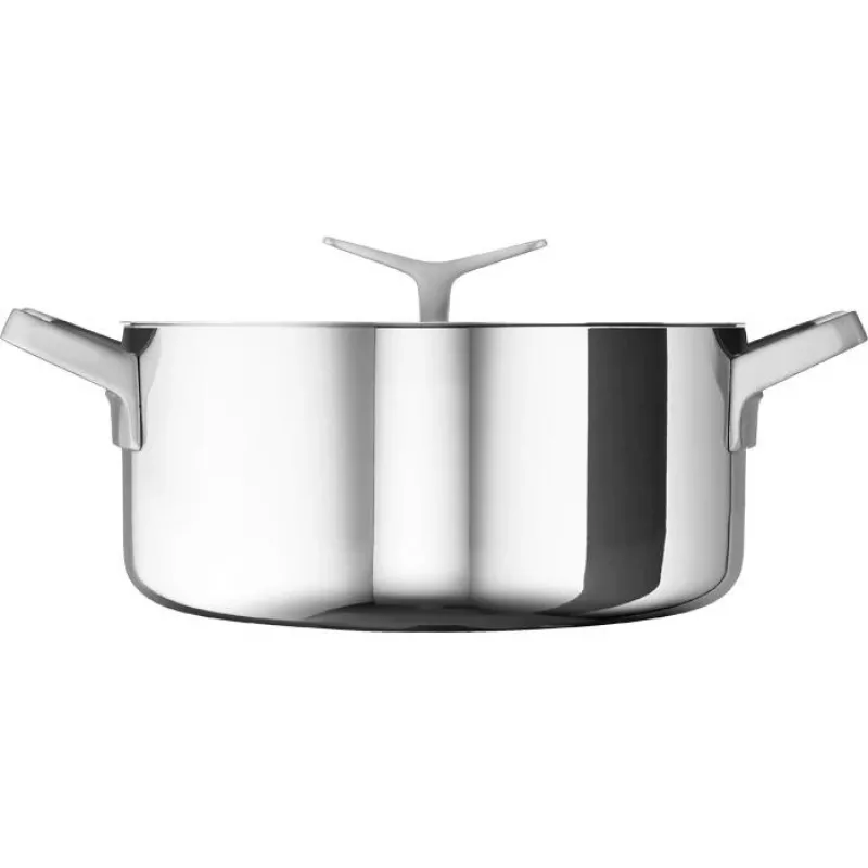 Electrolux E9KLSA11 apvalus puodas su dangčiu, 3 L, chromas