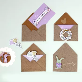 Artoz 3D gėlių popieriniai lipdukai, 6 vnt., savaiminio klijavimo, įvairūs gėlių dizainai, skirta rankdarbiams, scrapbooking, atvirukų gamybai, dekoravimui, įvairiaspalviai, matinio paviršiaus 185600-222