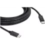 Kramer C-DP-50 DisplayPort kabelis 15,2 m 4K juodas su fiksatoriais 97-0617050