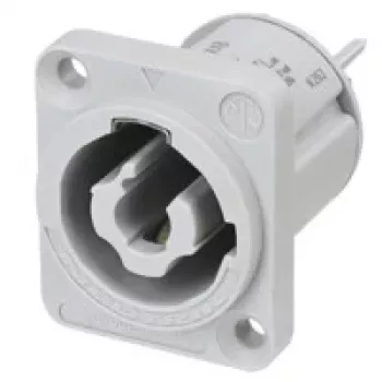 Neutrik NAC3MPXXB powerCON TRUE1 TOP korpuso jungtis, vyriškoji, 2+PE, 20 A, 250 V AC, pilka, skydinė