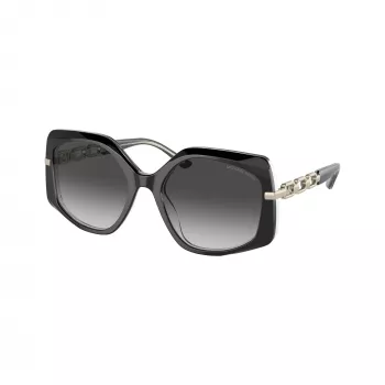 Michael Kors moteriški cat eye akiniai nuo saulės MK217731068G5 Dark Tortoise/Ruda gradientas 56mm