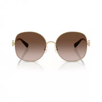 Tory Burch TY6112-334613 moteriški akiniai nuo saulės Butterfly Dark Havana Brown Gradient 56/16/140 mm