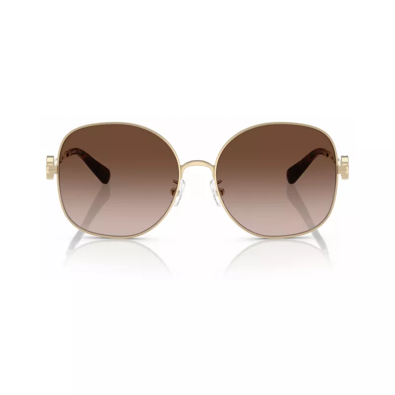 Tory Burch TY6112-334613 moteriški akiniai nuo saulės Butterfly Dark Havana Brown Gradient 56/16/140 mm