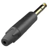 Neutrik NP3XX-AU-0 1/4 inch TRS Phone Plug su auksu dengtais kontaktais