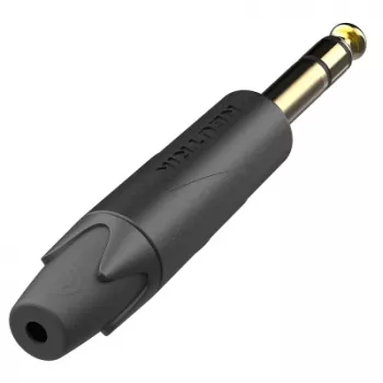 Neutrik NP3XX-AU-0 1/4 inch TRS Phone Plug su auksu dengtais kontaktais