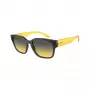 Arnette AN4325-27862Q unisex kvadratiniai akiniai nuo saulės, pilkas rėmelis, pilki polikarbonatiniai lęšiai, 54-19-145 mm