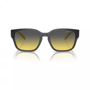 Arnette AN4325-27862Q unisex kvadratiniai akiniai nuo saulės, pilkas rėmelis, pilki polikarbonatiniai lęšiai, 54-19-145 mm